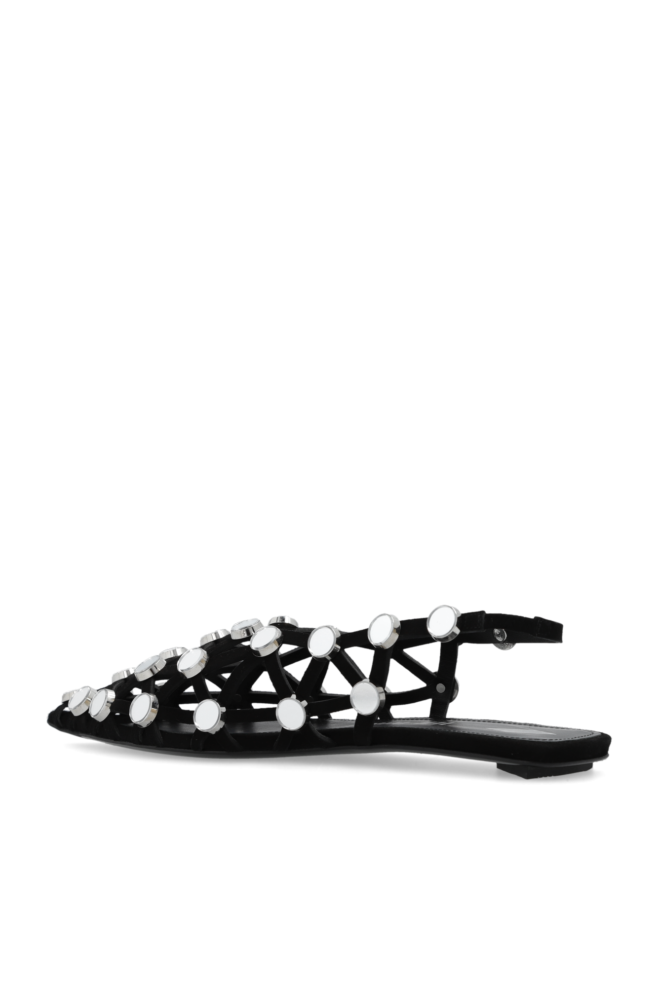 The Attico 'Grid' openwork ballet flats | Women's | Vitkac